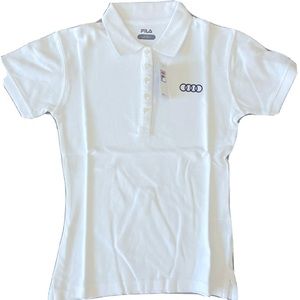 New Womens Fila Audi Polo Shirt Size Small New